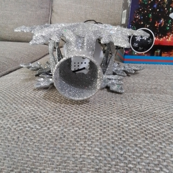 Projector snowflake tree topper - Picture 6 of 7